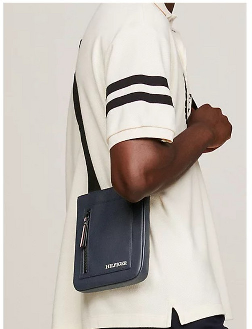 TOMMY HILFIGER MONOTYPE SMALL CROSSBODY BAG AM0AM11783DW6 Space Blue