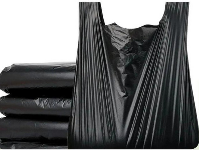 정아트 검정 비닐봉투 손잡이 마트 20 50 리터, 100개, 90L