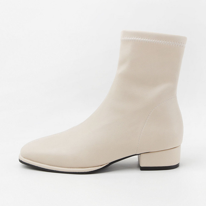 가보시 스판 삭스 앵클부츠 (3cm/5cm) 레이즈