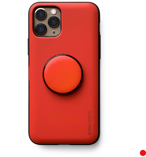 쏭스 그립톡 스마트톡 도어범퍼 카드 미러 휴대폰케이스 / 레드, 1개