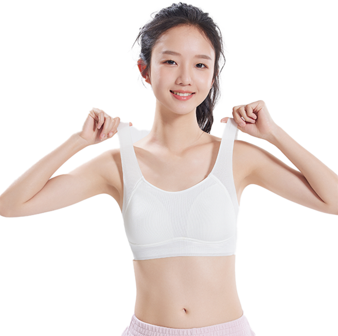 LUMANOKI 움직임이 편안한 학생브라 2단계 패드 일체형