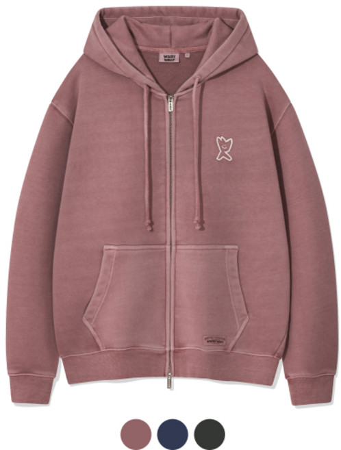 와키윌리 WACKY WILLY 피그먼트 키키 후드집업 (3 colors) WA2503HZ13 167534