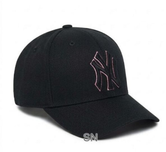 MLB 다이아몬드 스트럭쳐 볼캡 NY 블랙, F