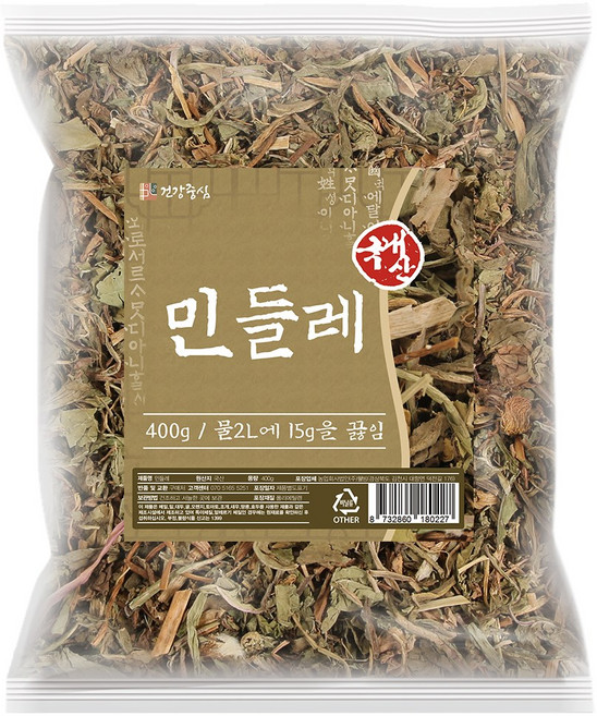 건강중심 국산 민들레 말린 포공영, 1개, 400g