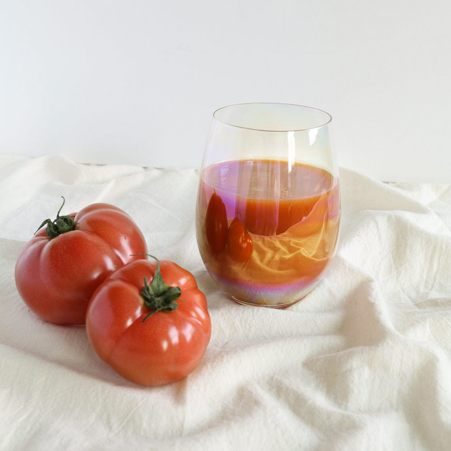 토마토를 통째로 갈아 넣은 국내산 100% 토마토즙 100ml 실속형, 100개