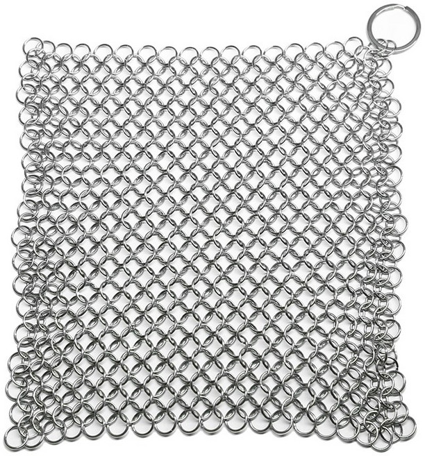 올리보 반영구 스테인리스 철수세미 탄냄비 무쇠 주물팬 후라이펜 스텐 수세미 KSC3, 1개, 1개