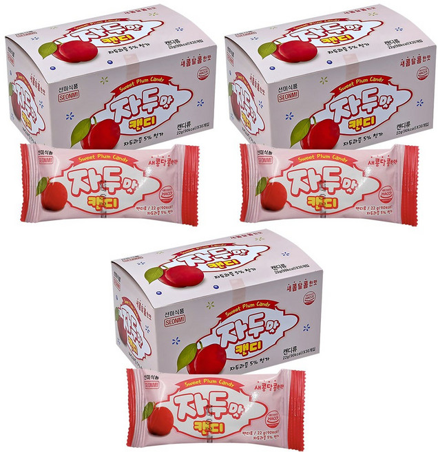 선미 자두맛 캔디, 22g, 90개