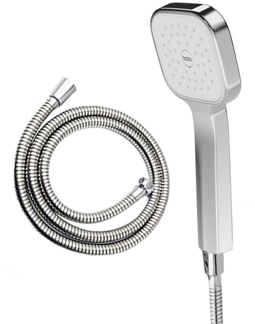 아메리칸스탠다드 리비어 샤워기 샤워헤드 + 국산 황동스텐 샤워호스 1.5M 세트 MGJA012, 1세트