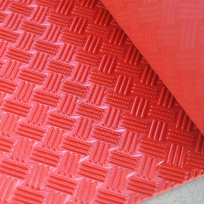 경사면 휠체어 매트 고무 깔판 1cm RED 다용도 매장, 1개