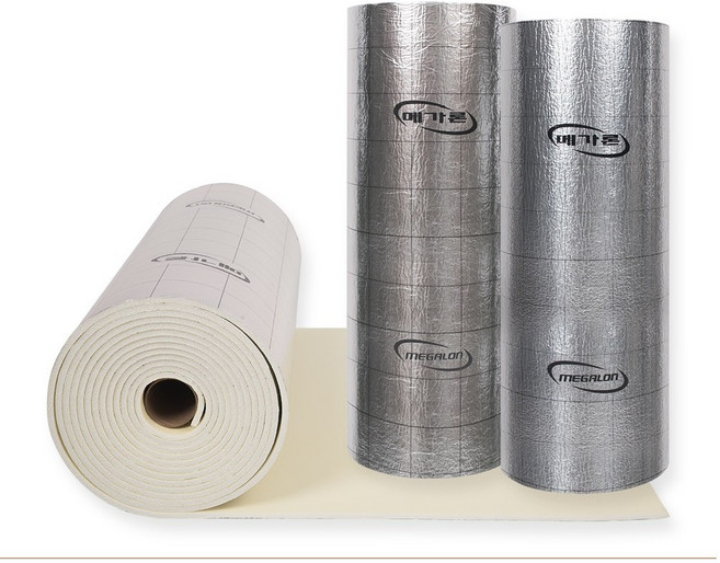 메가론 열반사단열재 5m 10m 20m 5T/6T/10T/13T/20T 점착 비점착, 5T(mm) C.단면은박/점착