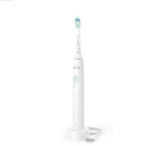 필립스 소닉케어 USB 충전 초음파 전동칫솔 추천 치석제거 미백 밝은치아 부드러운 칫솔모 잇몸건강 선물, 1개
