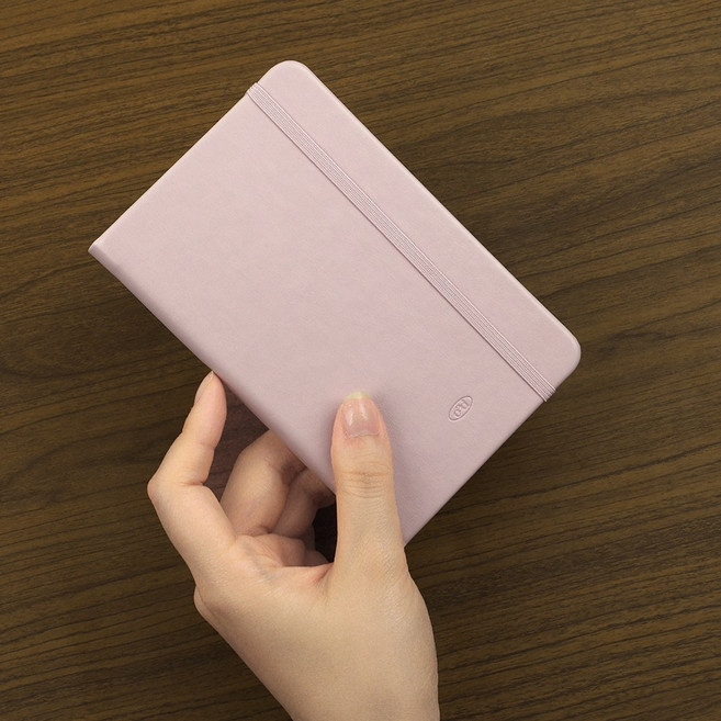 2026 온어데이 다이어리 위클리 양장 다이어리 날짜형 일기장 26년 업무용 회사 미니 다이어리, 미니_더스티핑크