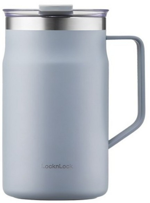 락앤락 메트로 머그 LHC4282, 프렌치블루, 600ml, 1개