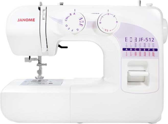 JANOME 機械式縫紉機, JF-512