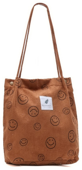 루클로 에코백 천가방 코듀로이에코백 니트가방