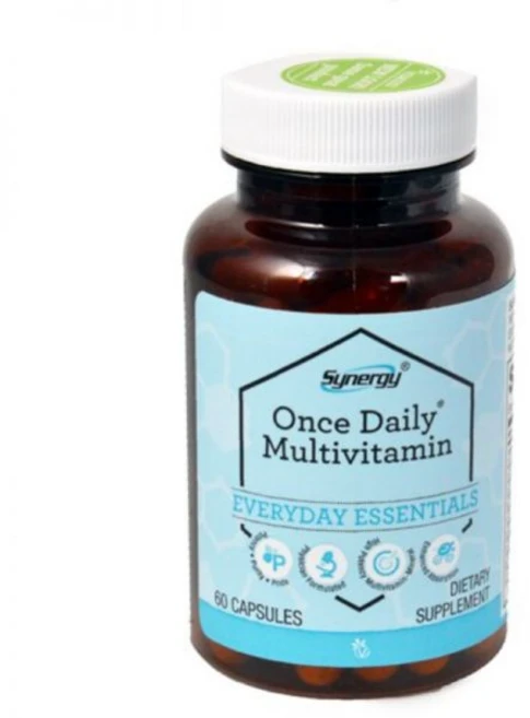 Vitacost 비타코스트 시너지 원스데일리 멀티비타민 60 캡슐 영양제, 1개, 60정 - 쿠팡