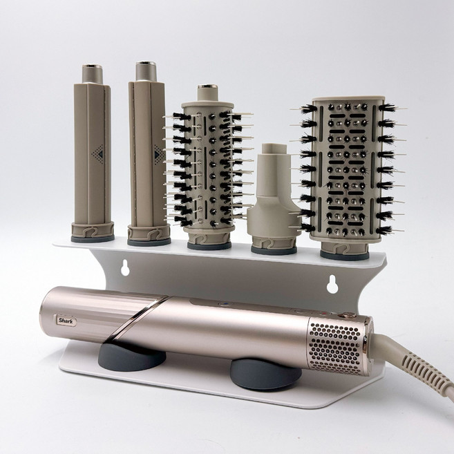 다이슨 샤크 에어랩 호환 5구 거치대, 1개, 화이트