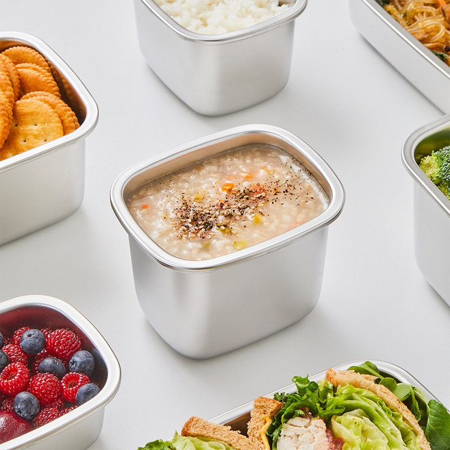 도우르 304 스텐 밀폐용기 진공 보관용기 전자레인지가능 모든열원가능 03 550ml, 1, 1개