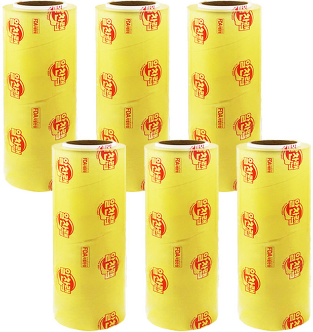 가성비 끝판왕 테이팩스 알찬랩 업소용 랩 대용량 1박스 (300mm/350mm/450mm/500mm), 6개, 500m