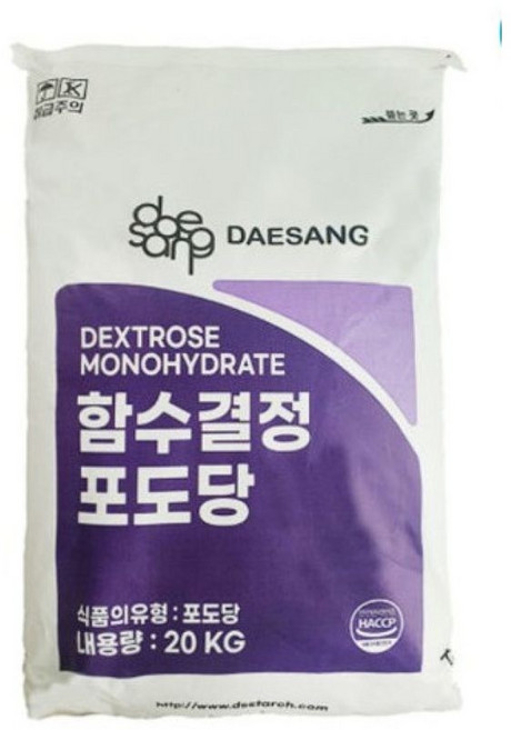 대상 [대상] 함수결정포도당 (대상 20K), 20kg, 1개