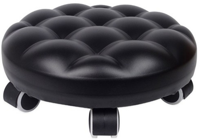 이동형 낮은의자 엠보형 블랙 바퀴달린 작업의자 바퀴5개 회전이동형의자 스툴 바닥청소의자, 상세페이지 참조, 상세페이지 참조