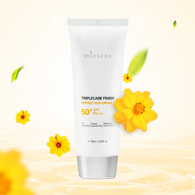 미엘코스 트리플케어 퍼펙트 썬크림 SPF50+/PA+++, 50ml, 1개