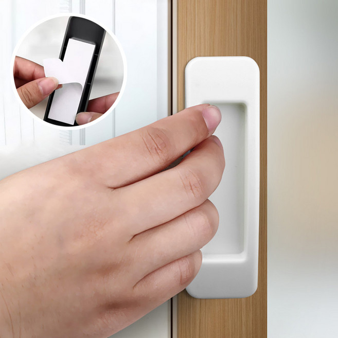 온업 붙이는 접착식 심플 창문 손잡이 세트, 10개