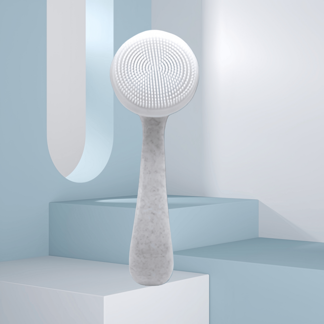 피노 실리콘 마스크 브러시, 1개, 회색