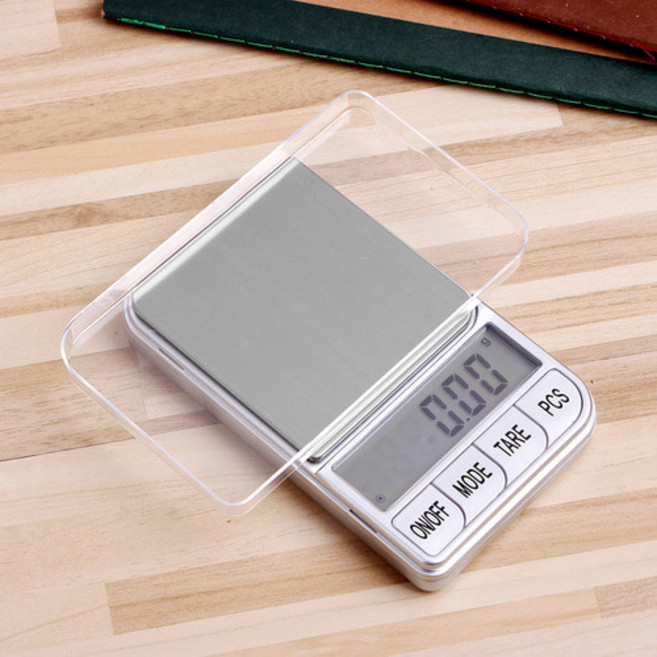 도매토피아 콤팩트 초정밀 전자저울 300gx0.01g 계량저울 주방