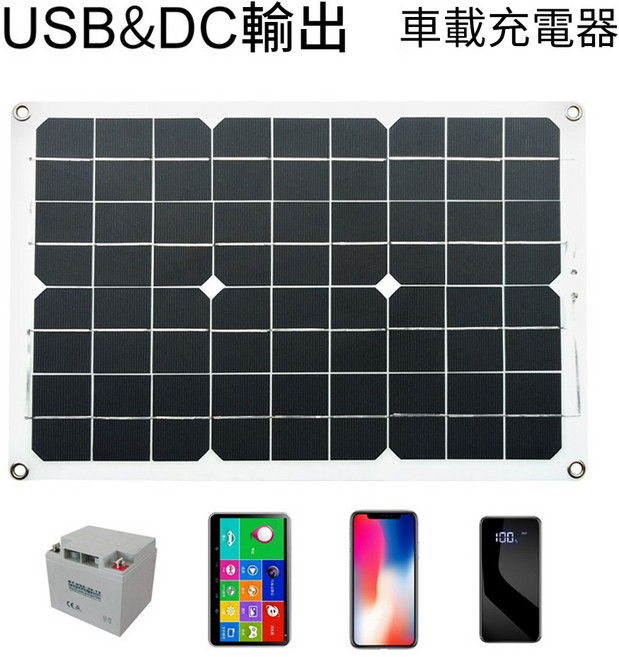 Felsted菲仕德 18W 太陽能充電板 USB&DC 輸出, 1個, 18W 雙USB
