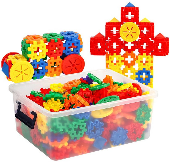 크리에듀 사각블럭 250p 2178, 혼합색상, 1개