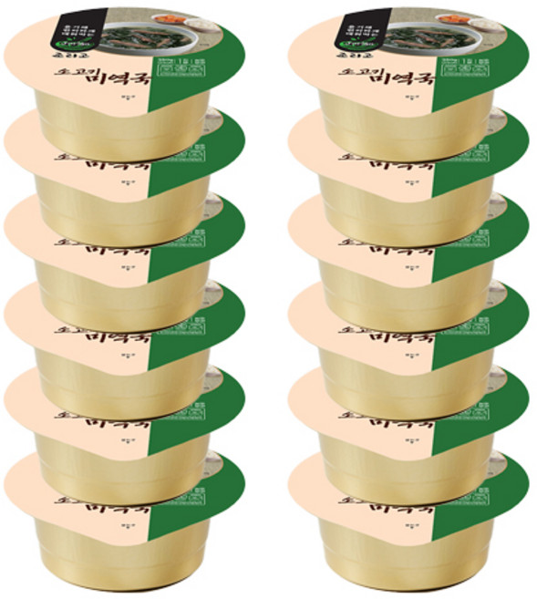 조리고 소고기미역국 12개, 350g