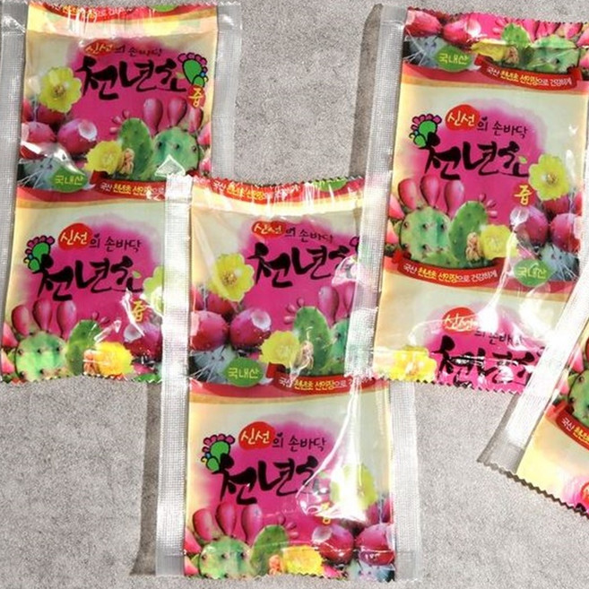 김천 농장직송 천년초즙 (천년초줄기즙) 진액 엑기스, 2박스, 6L