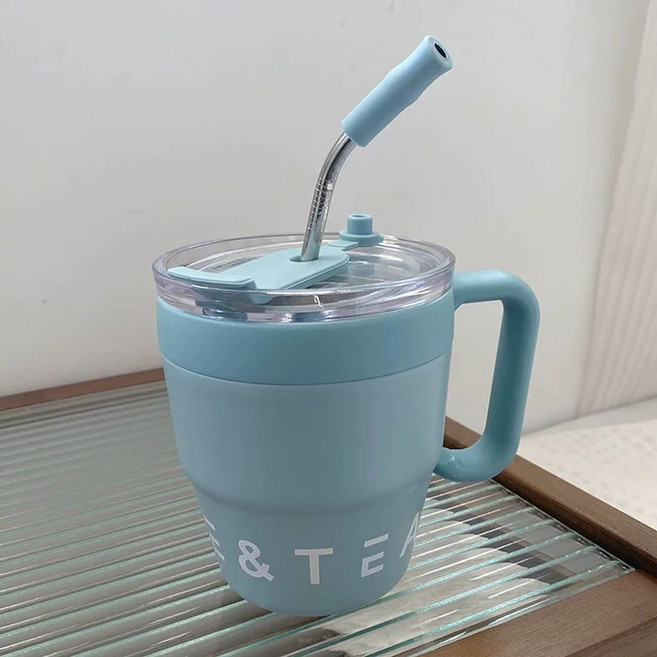 그로밋 텀블러 손잡이 스텐 머그 콜드컵