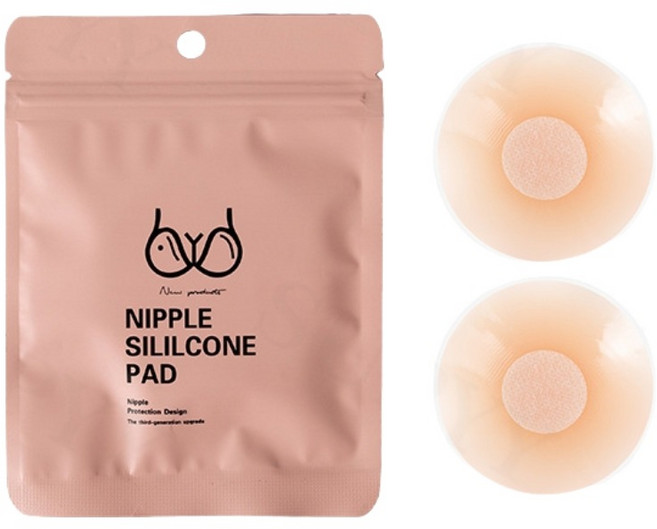 加厚集中透氣矽膠隱形內衣