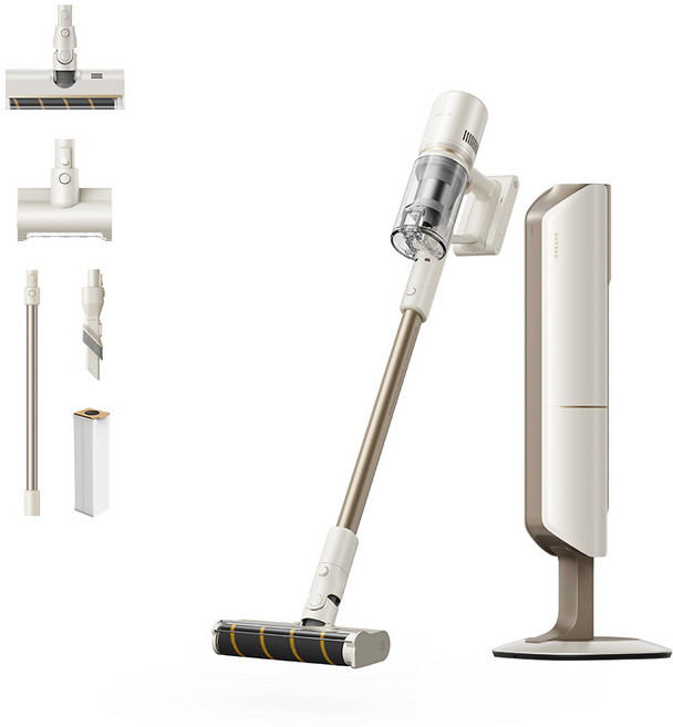 드리미 DREAME Z10 스테이션 미니 자동먼지비움 올인원 무선 청소기, Z10 Station Mini, 화이트