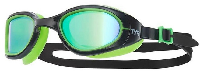 TYR SPECIAL 스페셜 Ops 3.0 비편광 성인용 핏 투명/블루/블랙 149652, Green/Black, 1개