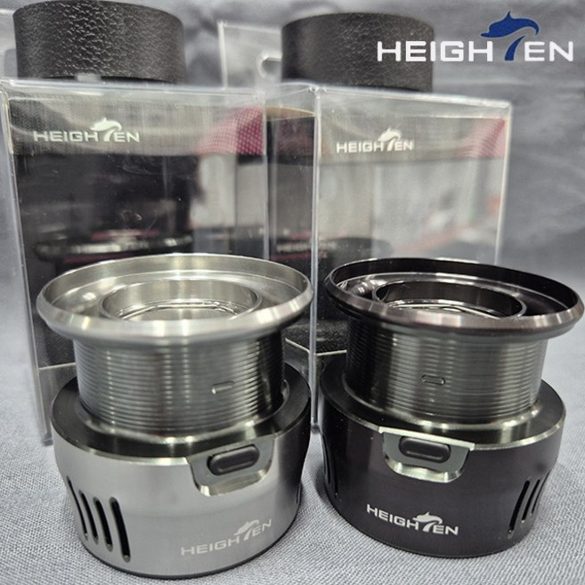 하이텐 다이와 LT2500M V2 타입A 칼디아 루비아스 에메랄다스 호환 보조스풀, 1개, 실버메탈