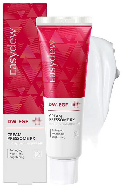 Easydew DW-EGF 프레섬 크림(50ml). DW-EGF 히알루론산 콜라겐 엘라스틴 세라마이드 K 뷰티 한국 스킨케어가 함유된 안티에이징 모이스처라이저 140, 1, 50ml