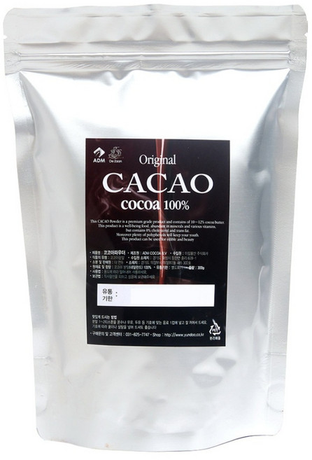 더연두 유럽 코코아 파우더 카카오 100%, 300g, 1개입, 1개
