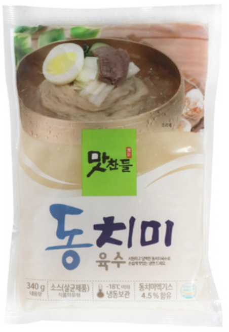 맛찬들백미식품 동치미육수 340g, 1개