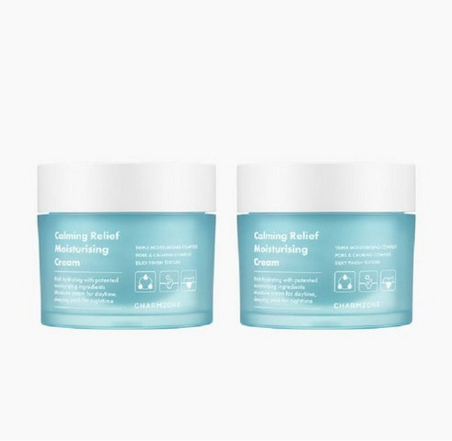 [1+1] 참존 카밍 릴리프 수분크림 70ml, 2개