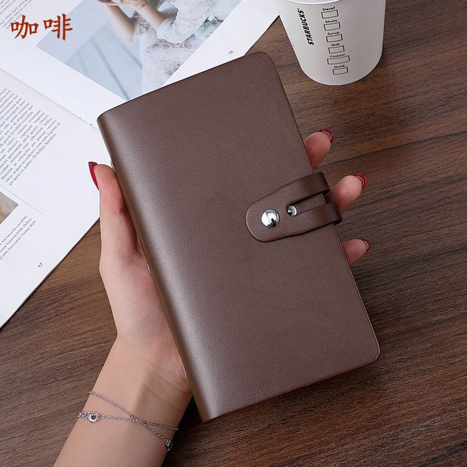 大容量多卡位信用卡收納冊，可放名片證件，防盜刷防磁設計