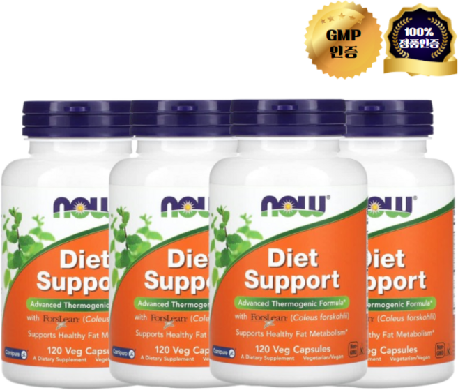 2+2 나우 푸드 다이어트 서포트 120정, 4개