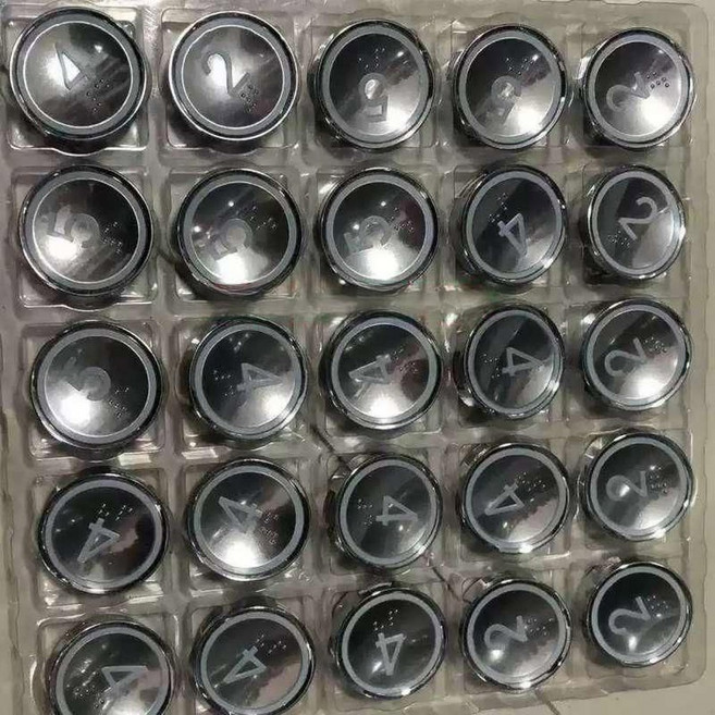 승강기 현대 엘리베이터 버튼 스위치 STVF9 라이트 레드 화살표, 레드 라이트, 1개