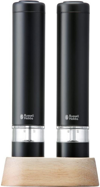 Russell Hobs 電動研磨機 鹽&胡椒 (2支套裝) 7933JP - 現貨速發, 1個, 7933JP【黑色】