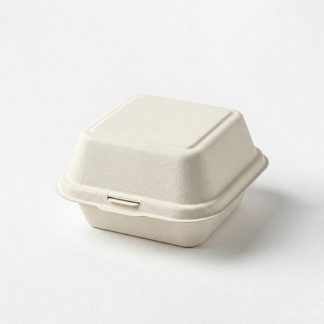 테이크아웃패키지 B003 펄프용기 네이쳐 크라프트색상, 50개입, 1세트