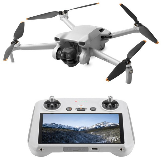 DJI Mini 3(RC 4K HDR 리모콘 부속) 동영상 촬영 38분 비행 시간 세로 방향, 1개