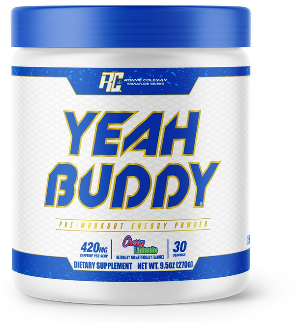 Ronnie Coleman YEAH BUDDY 로니콜먼 예버디 30서빙, Cherry Limeade, 1개