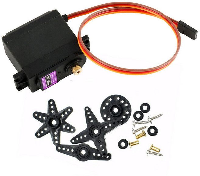 티앤디 MG996R 서보모터 180도 4세트, 1개